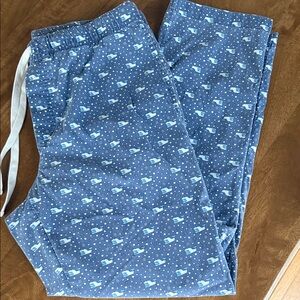 Vineyard Vines Abominable Snowman/Yeti Whale Print Lounge Pants